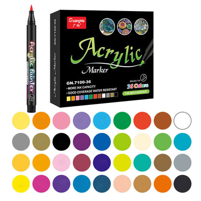 Marker Pen Multicolor Set - Student & Children's Art Kit – Duvencioglu