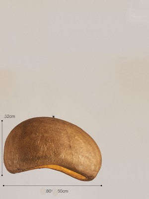 Nordic Cloud LED Chandelier – Micro-Cement & Resin Pendant Light – Duvencioglu