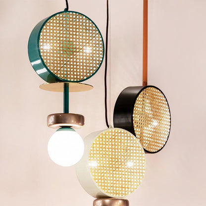 Colorful Multi-Head Glass & Iron Chandelier – Creative Restaurant Pendant – Duvencioglu