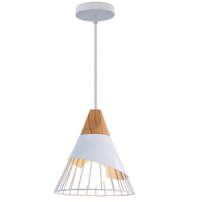 Minimalist Iron LED Chandelier – 1–3 Heads, 250×300 mm Pendant – Duvencioglu