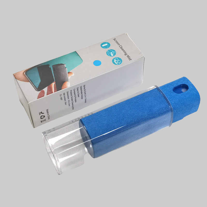 3-in-1 Portable Screen Cleaner - Integrated Spray & Microfiber Wipe – Duvencioglu