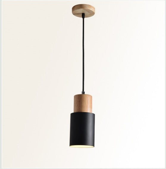 Macaron Iron LED Bedside Chandelier – Modern Minimalist Pendant – Duvencioglu