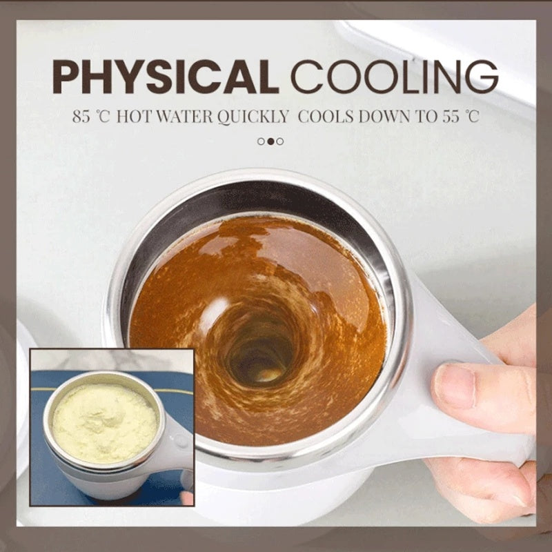Rechargeable Automatic Stirring Mug - Electric Magnetic Coffee Cup