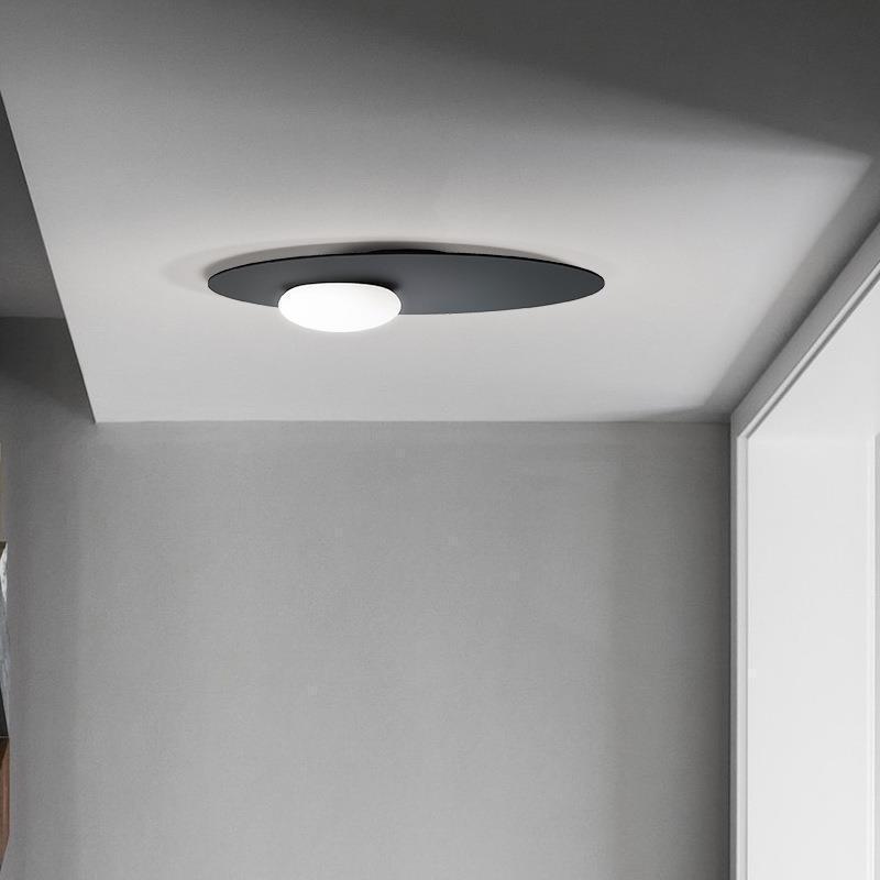 Nordic Round LED Chandelier – Creative Designer Pendant for Bedroom & Hallway – Duvencioglu