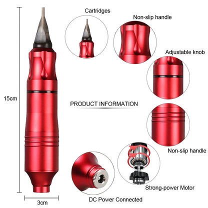 Complete Mini Tattoo Pen Kit - Beginner & Professional Set – Duvencioglu