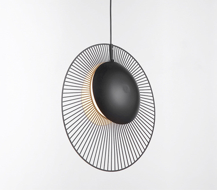 Nordic Iron LED Chandelier – 35 cm & 45 cm Creative Pendant – Duvencioglu