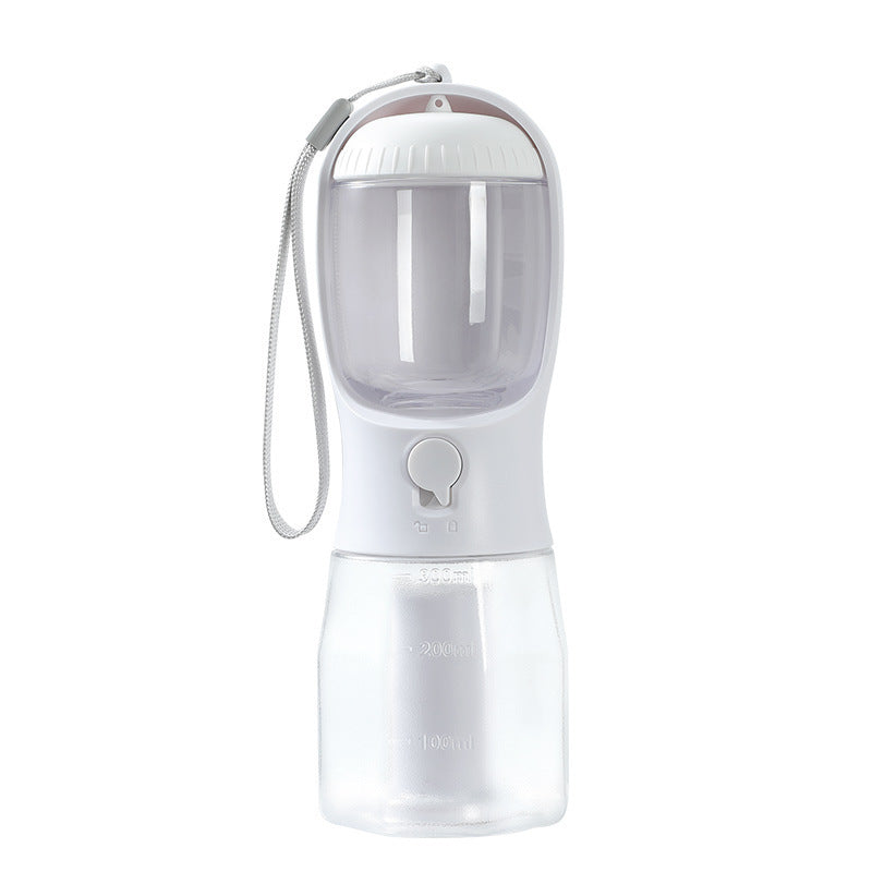 3-in-1 Portable Dog Water Bottle - Food, Water & Poop Bag Dispenser – Duvencioglu
