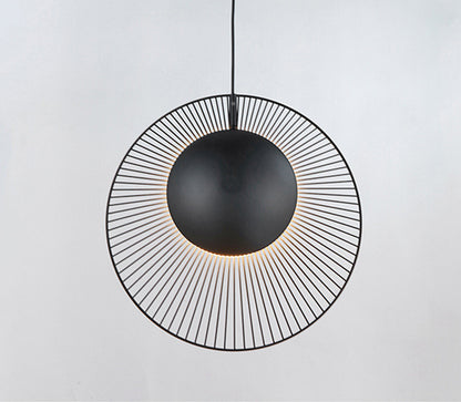 Nordic Iron LED Chandelier – 35 cm & 45 cm Creative Pendant – Duvencioglu