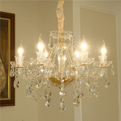 Luxury Crystal LED Ceiling Chandelier – 1100×700 mm Pendant – Duvencioglu