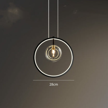 Nordic Bubble-Globe LED Chandelier – Single, 3-Head & 5-Head Pendant – Duvencioglu
