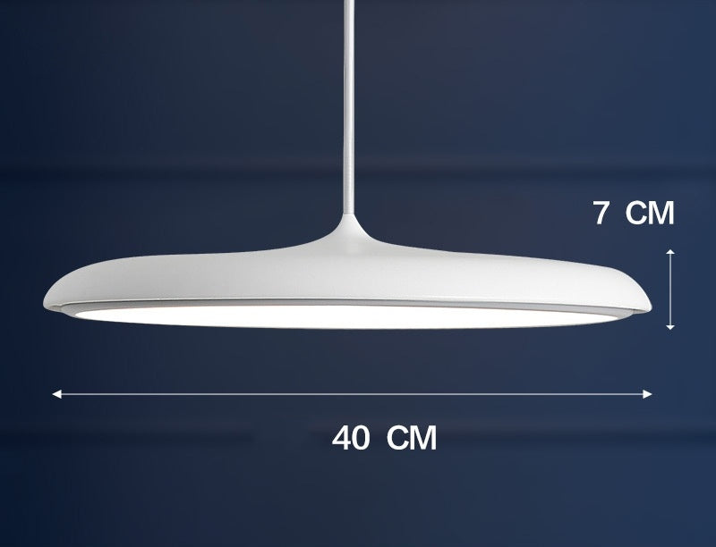 Nordic 607 Iron LED Chandelier – 25/40 cm Fish-Line Pendant – Duvencioglu
