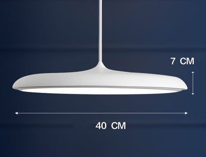 Nordic 607 Iron LED Chandelier – 25/40 cm Fish-Line Pendant – Duvencioglu