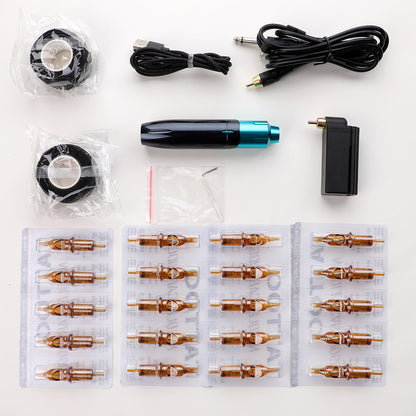 Complete Wireless Tattoo Pen Set with 1500mAh Power Supply – Duvencioglu