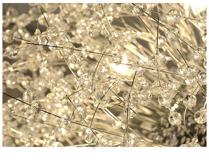 Dandelion Crystal Chandelier - Light Luxury Ceiling Lamp – Duvencioglu