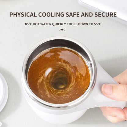 Rechargeable Automatic Stirring Mug - Electric Magnetic Coffee Cup
