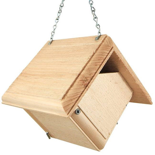 Hand Crafted Pine Wood Hanging Bird House - Designed for Carolina Wrens (Made in USA) – Duvencioglu