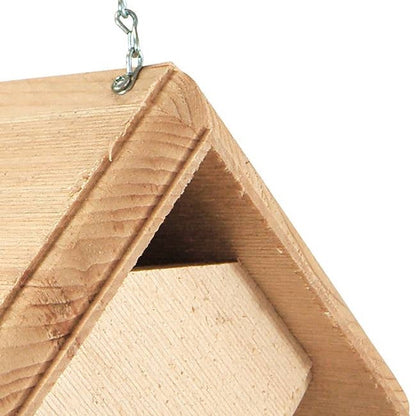 Hand Crafted Pine Wood Hanging Bird House - Designed for Carolina Wrens (Made in USA) – Duvencioglu