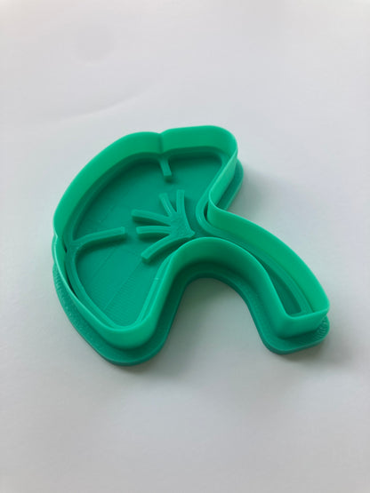Ginkgo Biloba Leaf Cookie Cutter - Elegant Kitchen Baking Tool – Duvencioglu