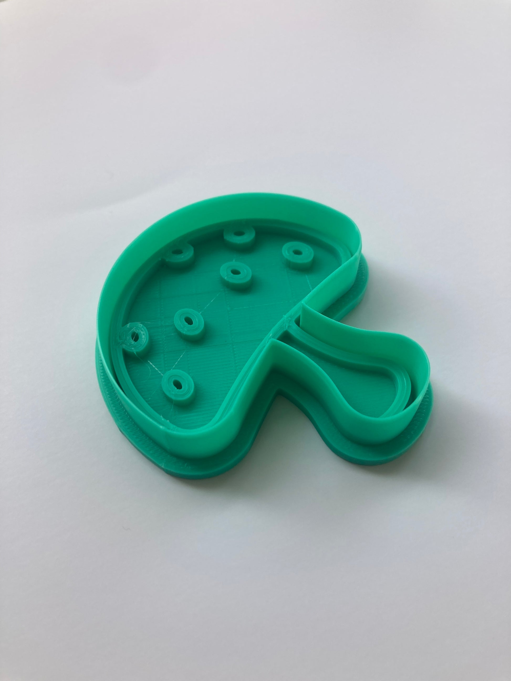 Mushroom Cookie Cutter - 3D Printed Polka Dot Baking Tool – Duvencioglu