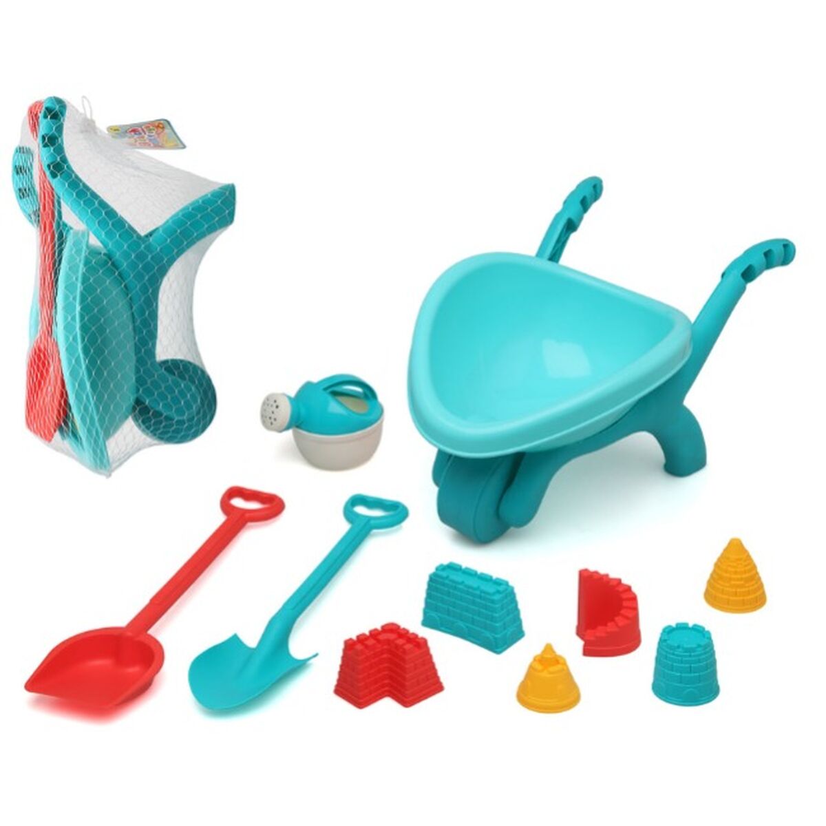 Beach toys set 42 x 21 cm Wheelbarrow – Duvencioglu