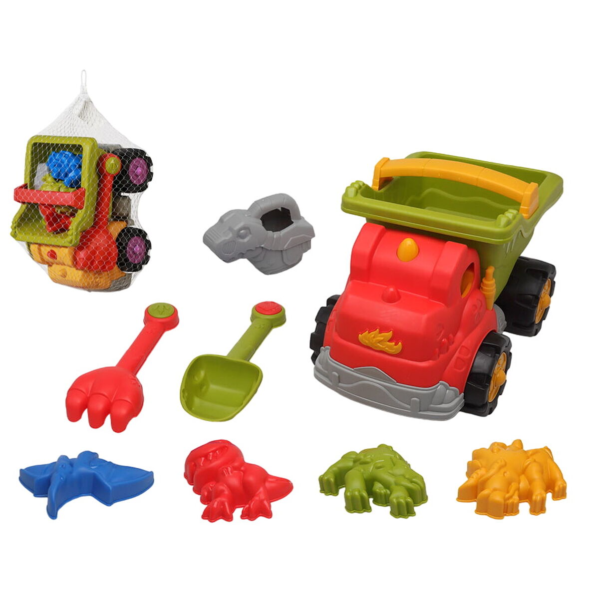 Beach toys set 8 Pieces Dinosaurs – Duvencioglu