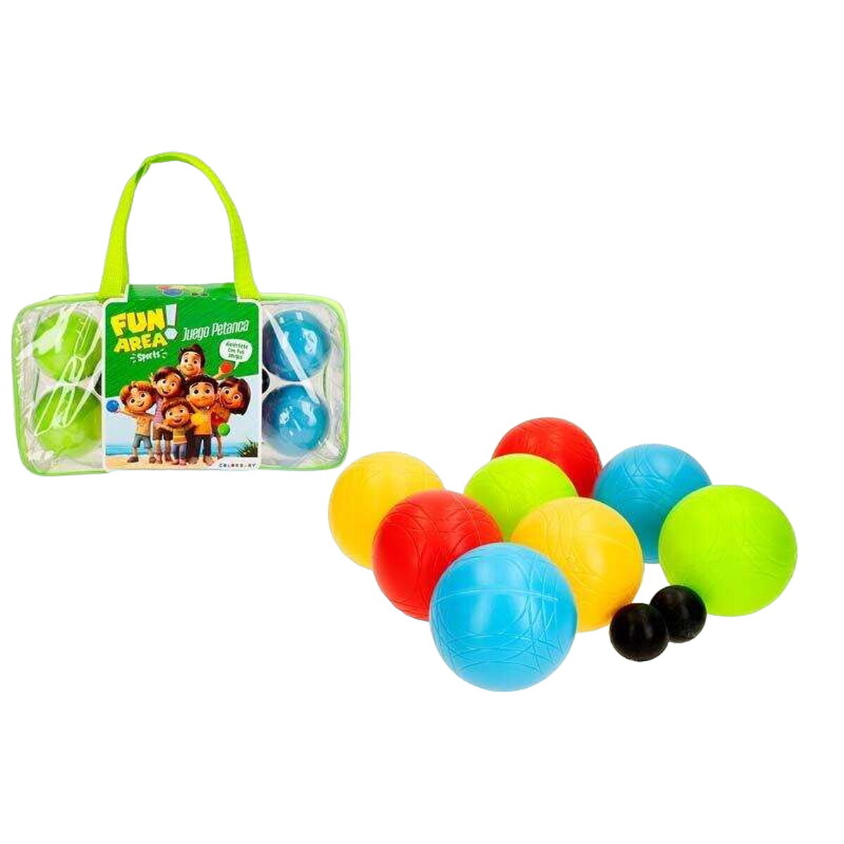 Boules Set Colorbaby Fun Area! 10 Pieces 31 x 8 x 16,5 cm – Duvencioglu