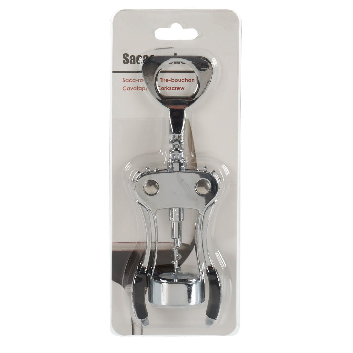 Corkscrew Kinvara 25828 Metal Silicone 4 x 19 x 5,7 cm (12 Units) – Duvencioglu