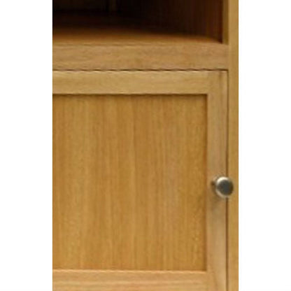 Simple Shaker-Style End Table - Nightstand with Drawer & Open Shelf