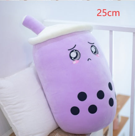 The Original Kawaii Boba Tea Plush Pillow | Super Soft Bubble Tea Cuddle Companion