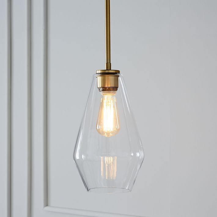 Nordic Minimalist Single-Head Glass Chandelier – Luxury Café & Bar Pendant – Duvencioglu