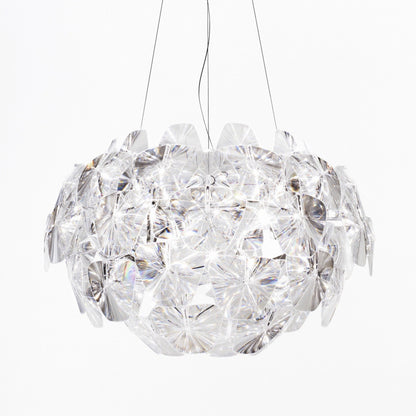 LED Apple-Shape Acrylic Chandelier – 3-Head Branch Pendant – Duvencioglu