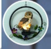 Solar LED Owl Garden Chandelier – Resin & Iron Outdoor Pendant – Duvencioglu