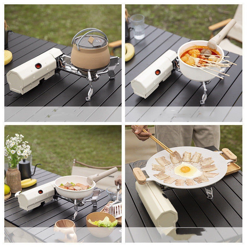Portable Folding Camping Gas Stove - 2.6KW Outdoor Cooker with Case – Duvencioglu