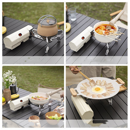 Portable Folding Camping Gas Stove - 2.6KW Outdoor Cooker with Case – Duvencioglu