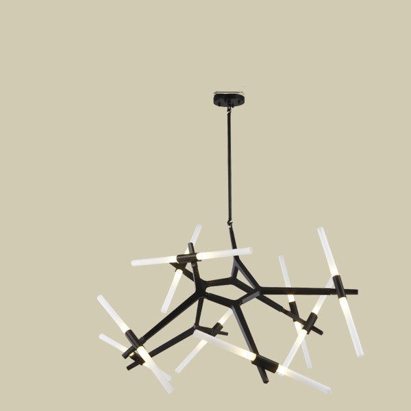 Nordic Branch-Style LED Chandelier – 6–20-Head Minimalist Pendant – Duvencioglu