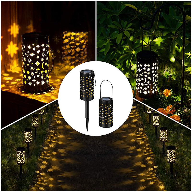 European Romantic Hollow LED Chandelier – Dual-Purpose Outdoor Pendant – Duvencioglu