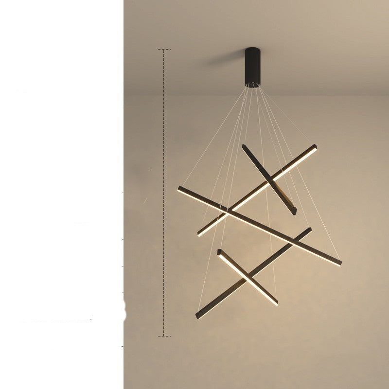 Modern Luxury Remote-Control Glass LED Chandelier – 60–120 cm Pendant – Duvencioglu