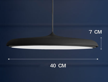 Nordic 607 Iron LED Chandelier – 25/40 cm Fish-Line Pendant – Duvencioglu
