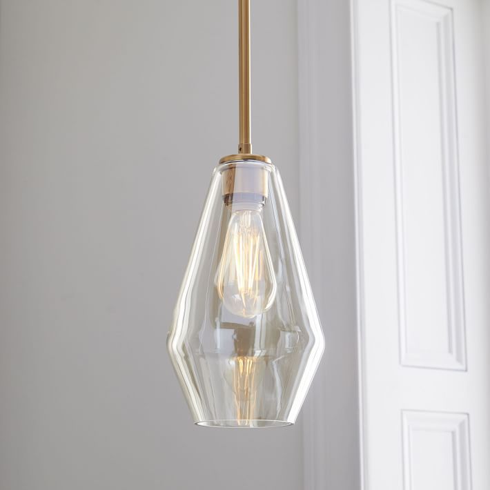 Nordic Minimalist Single-Head Glass Chandelier – Luxury Café & Bar Pendant – Duvencioglu