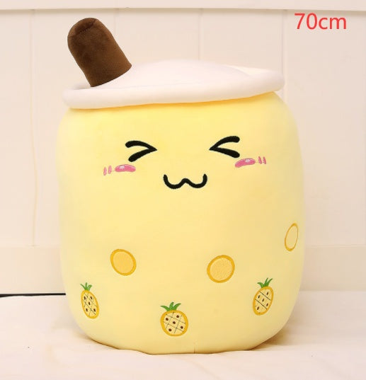 The Original Kawaii Boba Tea Plush Pillow | Super Soft Bubble Tea Cuddle Companion