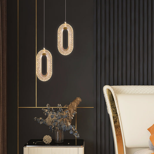 Lucky Bag Postmodern Zinc-Alloy LED Pendant – 120 mm Minimalist Chandelier – Duvencioglu
