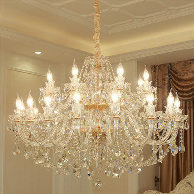 Luxury Crystal LED Ceiling Chandelier – 1100×700 mm Pendant – Duvencioglu