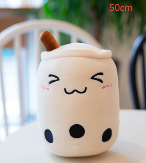 The Original Kawaii Boba Tea Plush Pillow | Super Soft Bubble Tea Cuddle Companion