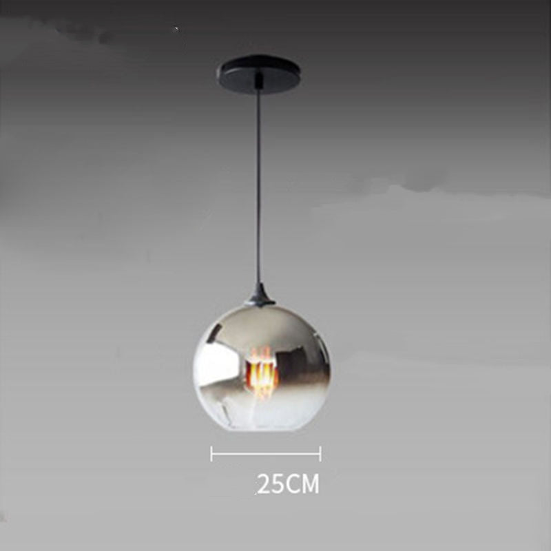 Gradient Glass Mini Chandelier – 20/25/30 cm Café & Bar Pendant – Duvencioglu