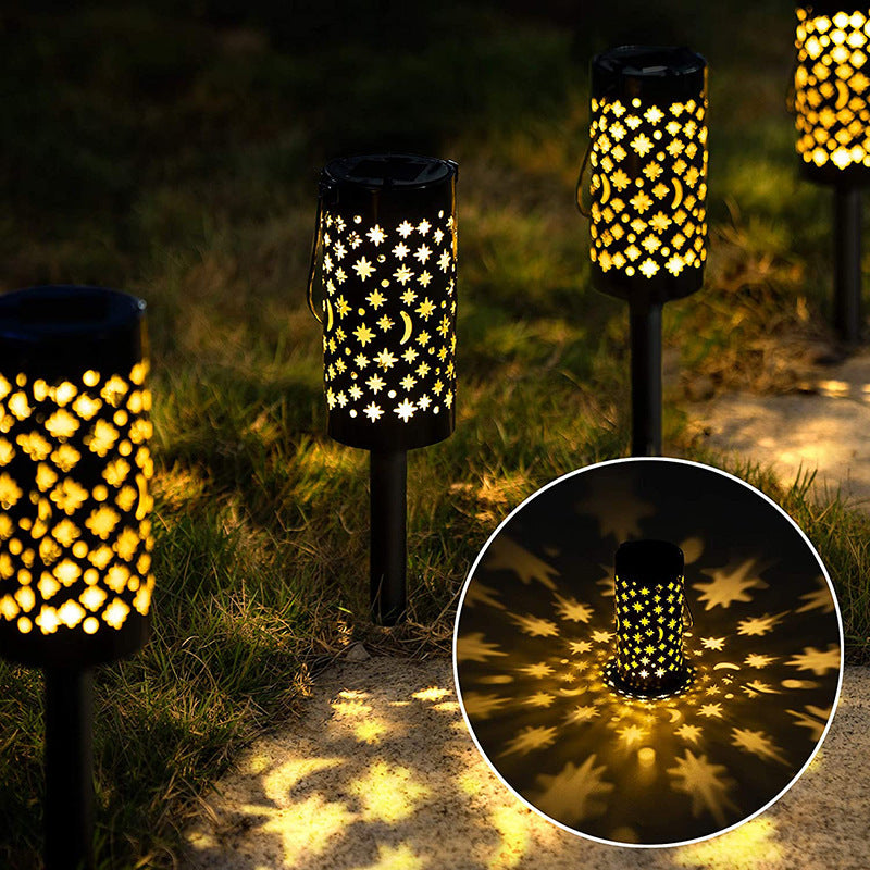 European Romantic Hollow LED Chandelier – Dual-Purpose Outdoor Pendant – Duvencioglu