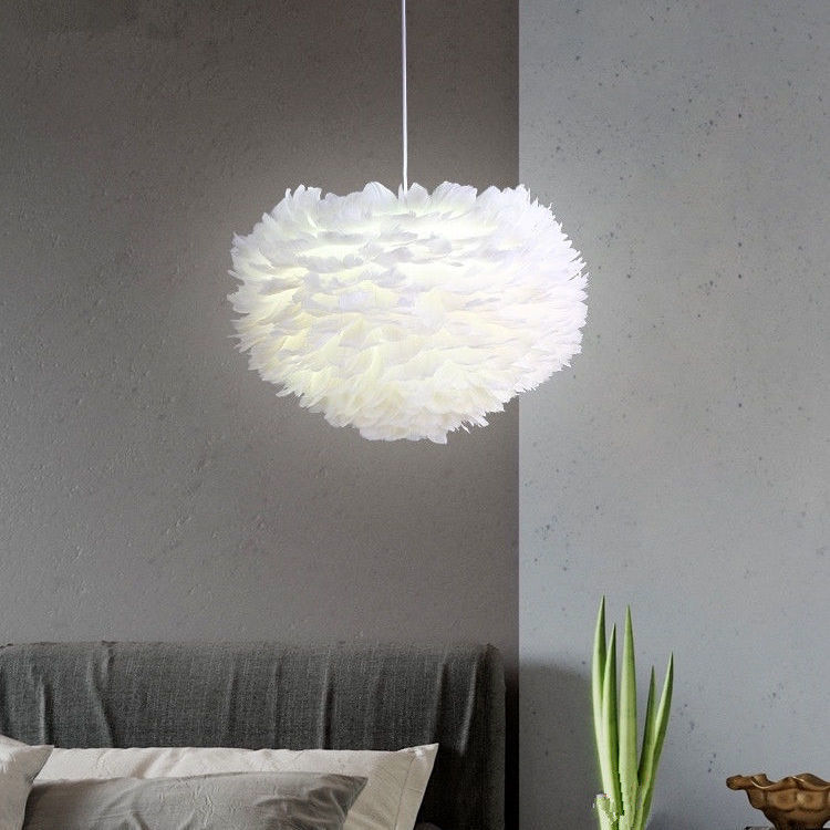 Heartfelt PVC LED Chandelier – 30 cm Remote & Voice-Control Pendant – Duvencioglu