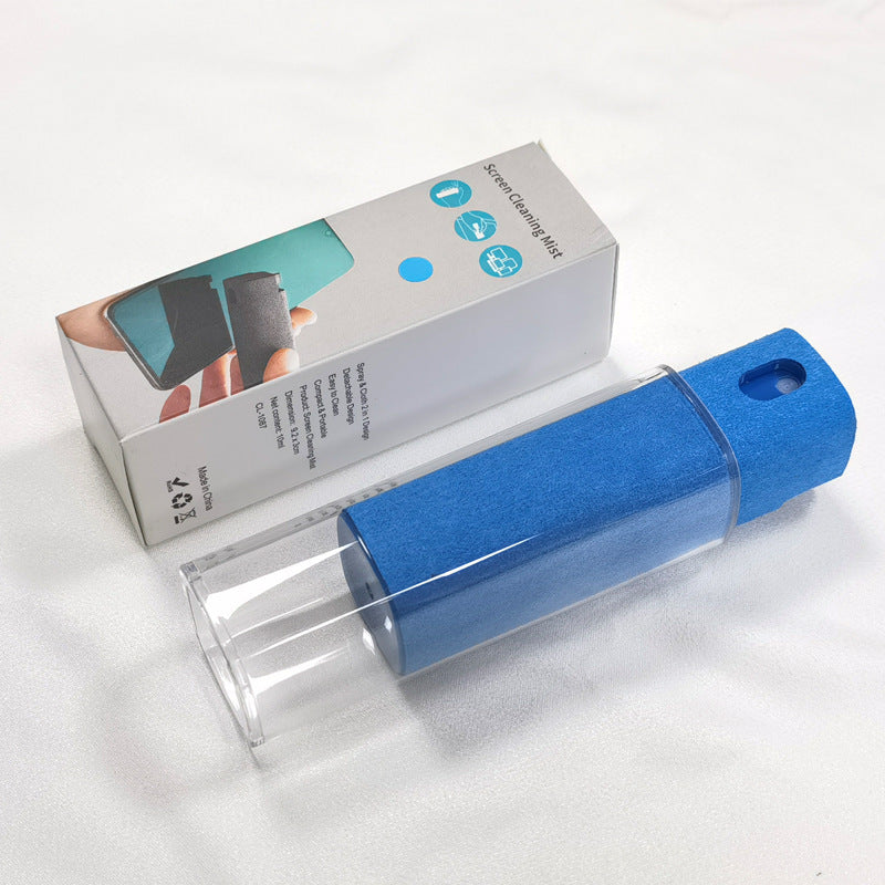 3-in-1 Portable Screen Cleaner - Integrated Spray & Microfiber Wipe – Duvencioglu