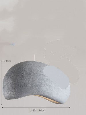Nordic Cloud LED Chandelier – Micro-Cement & Resin Pendant Light – Duvencioglu
