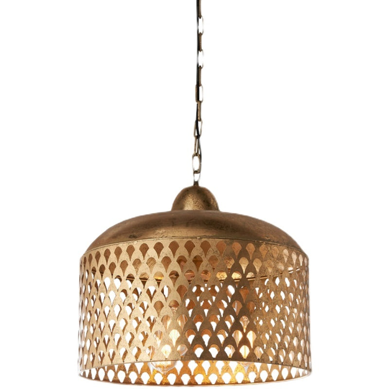 Rustic Industrial Copper Chandelier – Retro E14 Pendant Light – Duvencioglu