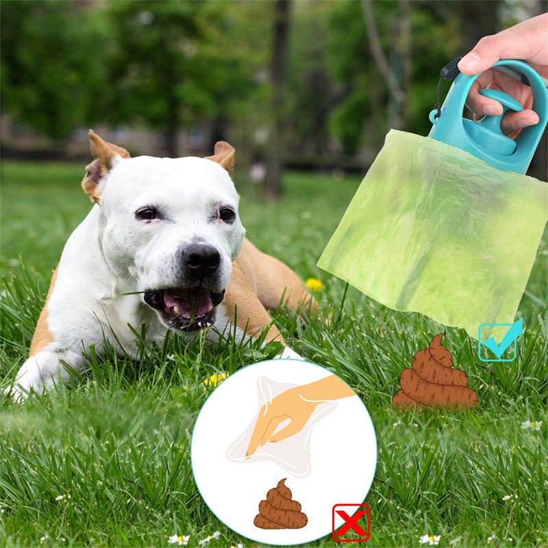 Portable Dog Pooper Scooper - Lightweight with Built-in Bag Dispenser – Duvencioglu